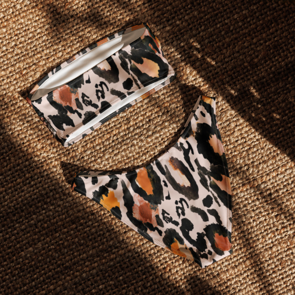 Recycled bandeau bikini - JPRKINGTVSTORE 