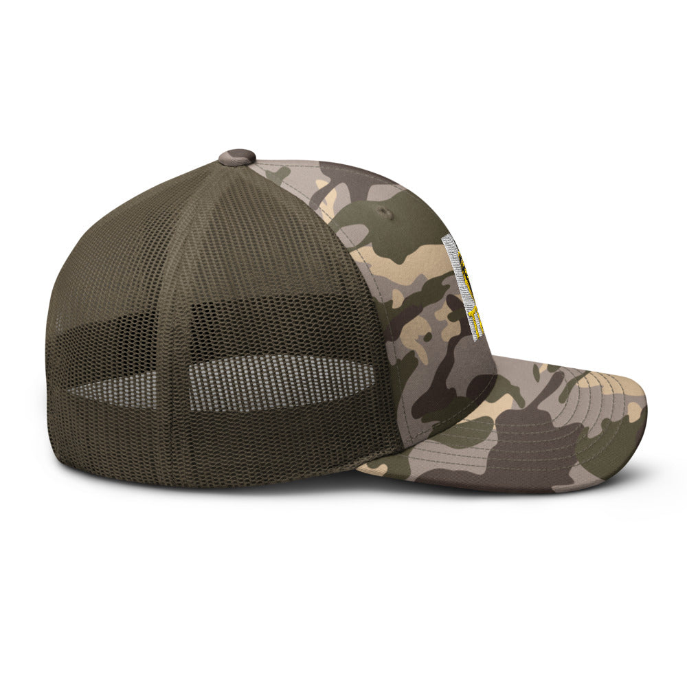 Camouflage trucker hat - JPRKINGTVSTORE 